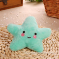 Environmentally friendly plush starfish dog toy with sound